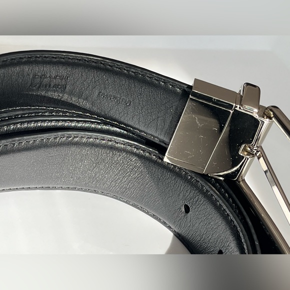 Unisex Coach C Signature Roller Buckle Reversible Belt - Picture 4 of 11